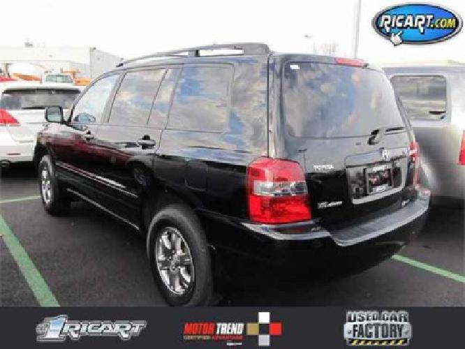 2006 toyota highlander w/3rd row in columbus, oh