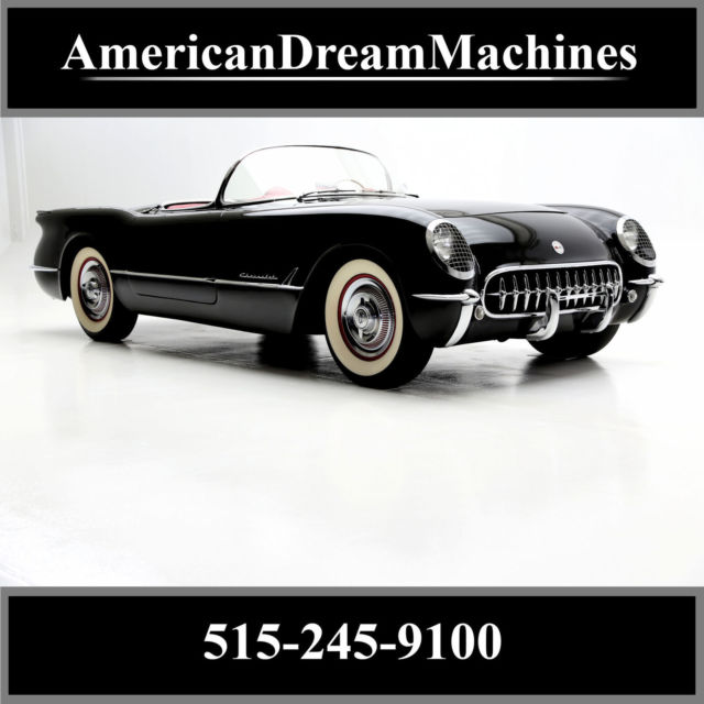 1954 corvette roadster, frame off restored, ca car, 74000 actual miles