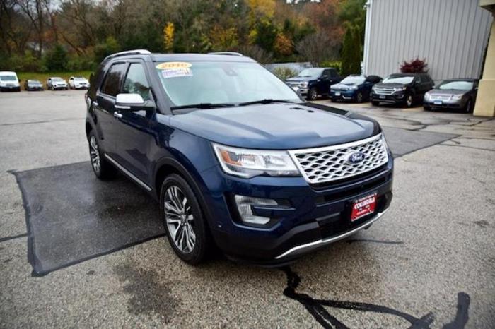 2016 ford explorer platinum awd platinum 4dr suv for sale in columbia, connecticut