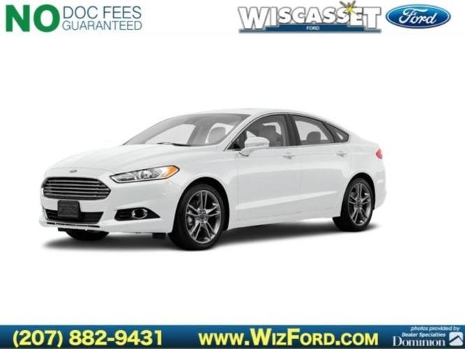 2015 ford fusion titanium titanium 4dr sedan for sale in westport, maine