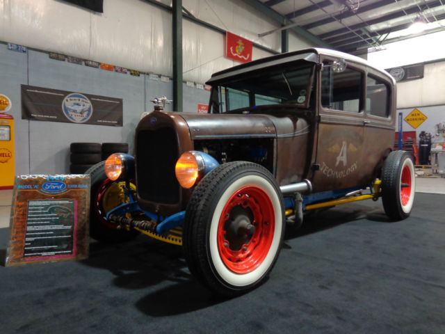1929 ford model a tudor sedan streetrod * meticulously built * old school cool!