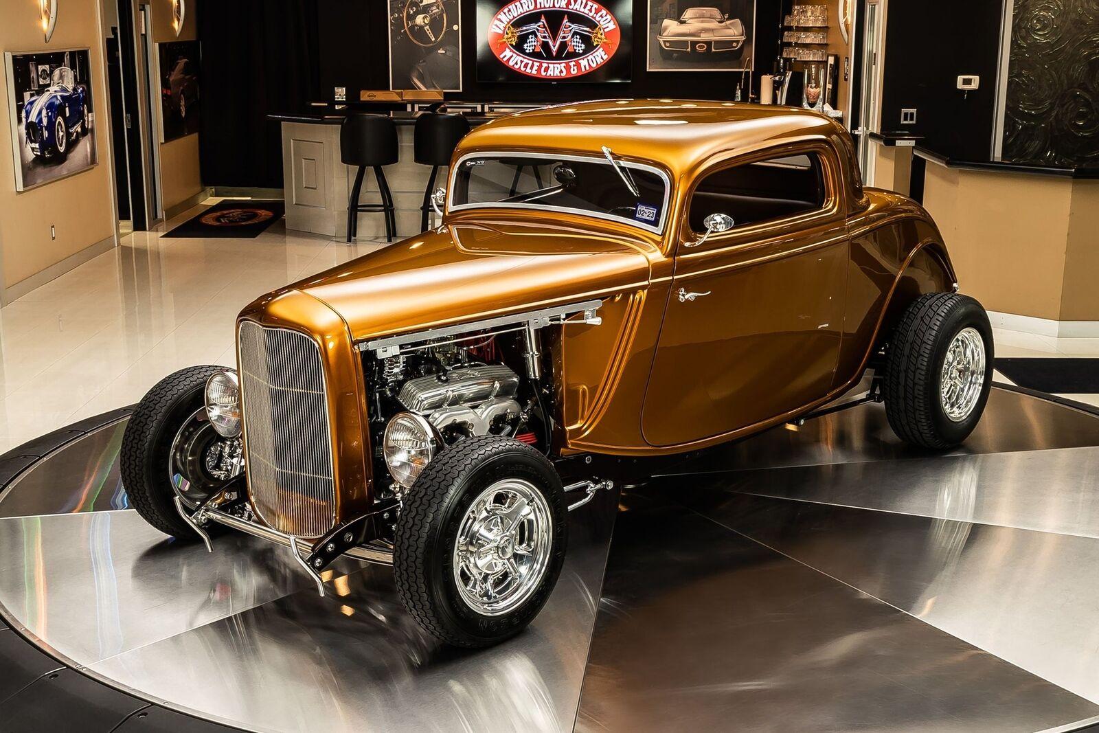 1933 ford 3-window coupe street rod 350 v8
