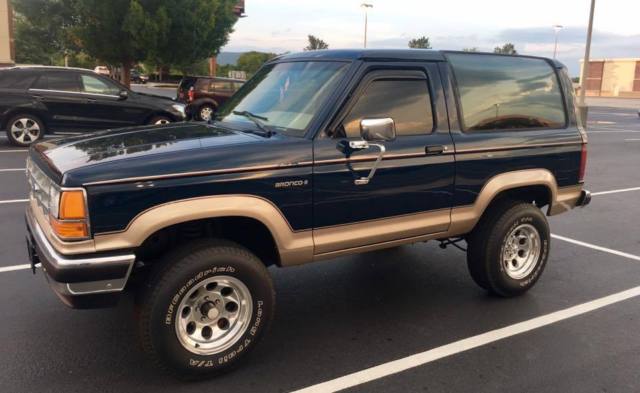 bronco ii 4x4- excellent condition - eddie bauer edition with extras - new paint