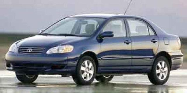 2003 toyota corolla le