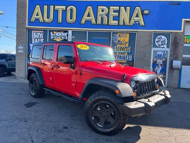 2018 jeep wrangler jk unlimited sport