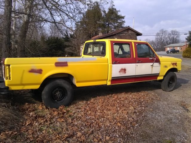 1990 ford f-350 4-dr no motor or trans