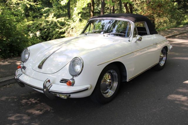 1963 porsche 356 s cabriolet - coa - investment quality - see video