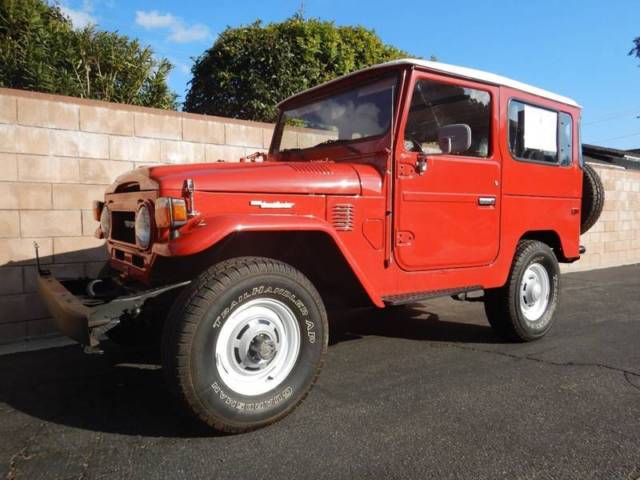1978 toyota fj cruiser land cruiser manual 4-speed 4x4 i6 2.4l gasoline