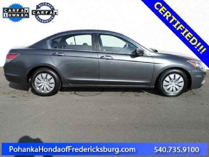 2012 honda accord sdn lx in fredericksburg, va