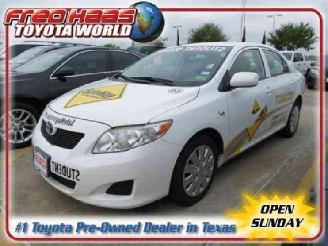 2010 toyota corolla le one owner in spring, tx