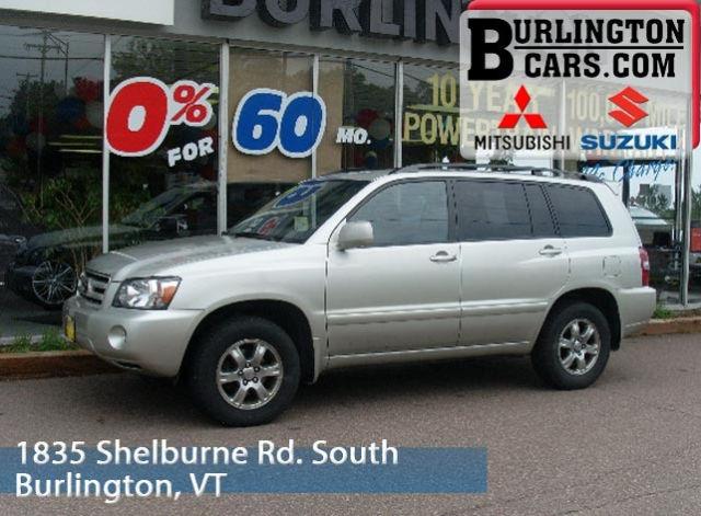 2004 toyota highlander for sale in south burlington, vermont