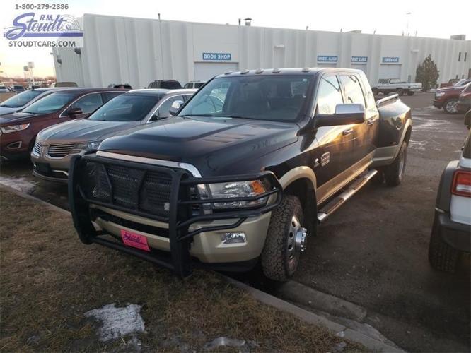 2012 ram ram pickup 3500 laramie longhorn 4x4 laramie longhorn 4dr mega cab 6.3 ft. sb drw pickup for sale in bloom, north dakota