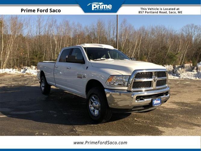 2018 ram ram pickup 3500 slt 4x4 slt 4dr crew cab 8 ft. lb srw pickup for sale in saco, maine