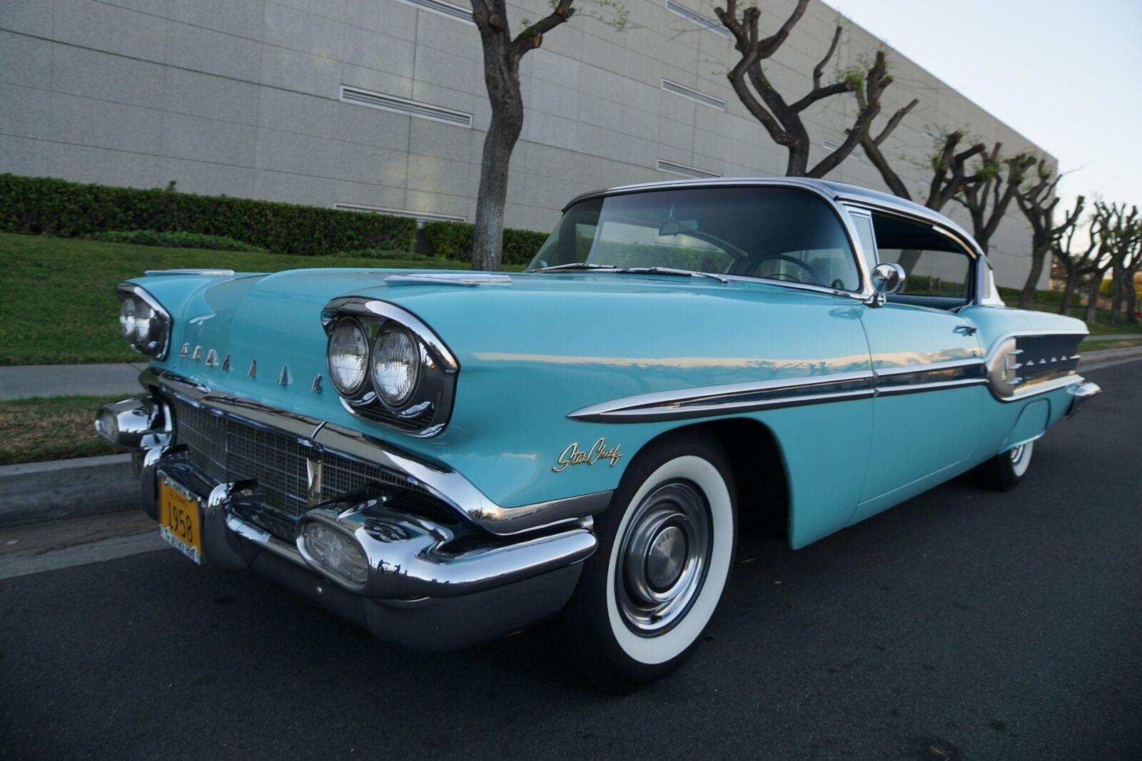 1958 pontiac star chief 370 v8 custom catalina 2 door hardtop automatic