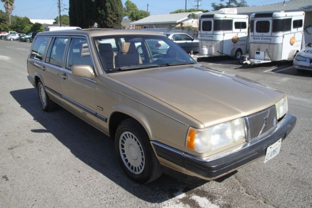 1988 volvo 760 turbocharged automatic 4 cylinder no reserve