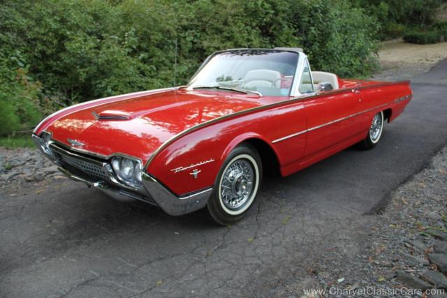 1962 ford thunderbird factory sport roadster. spectacular!