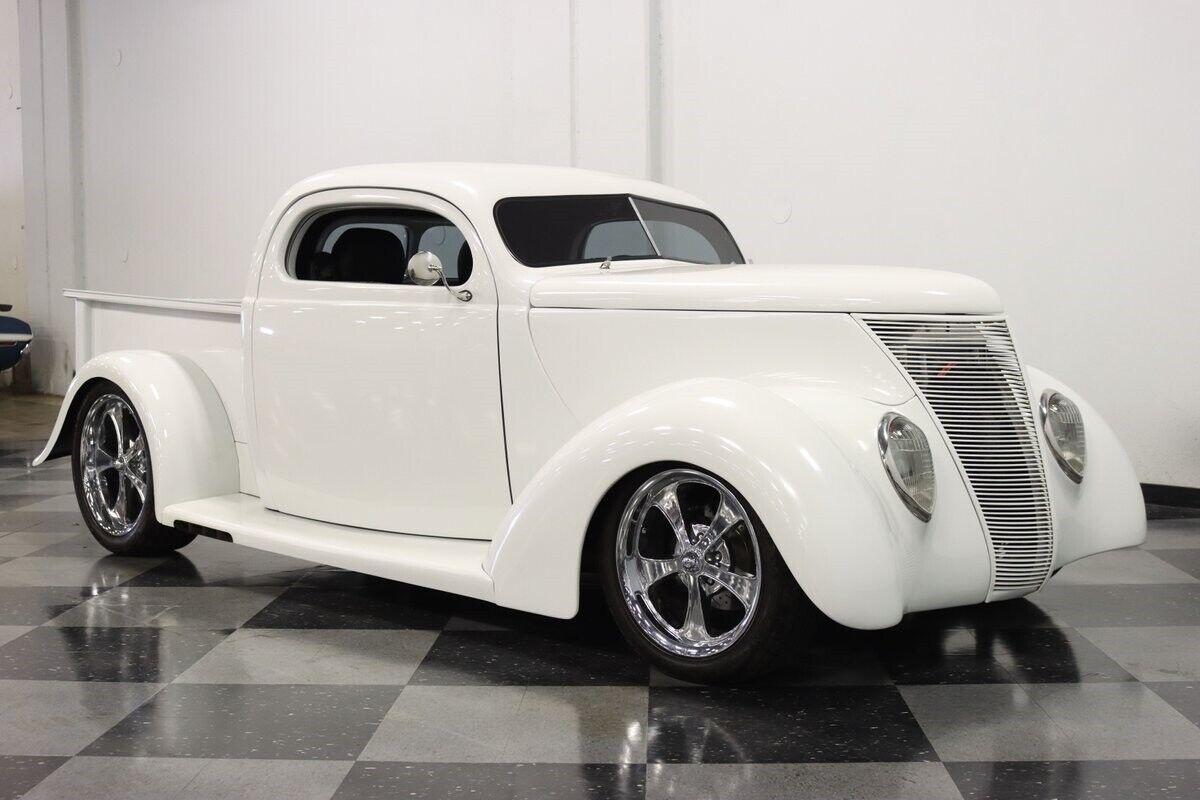 1937 ford pickup streetrod impressive build 302 v8 593 miles