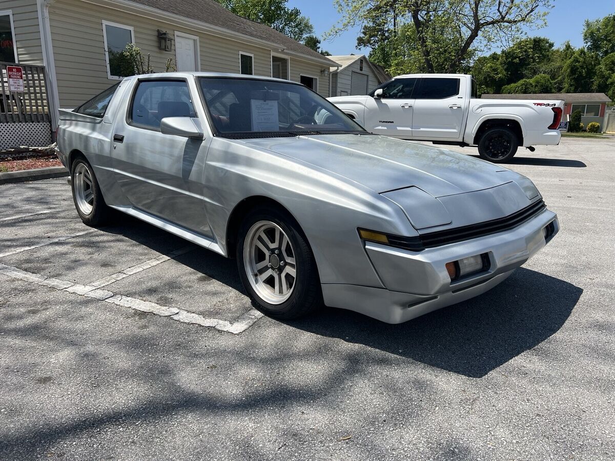 1987 chrysler conquest hatchback grey