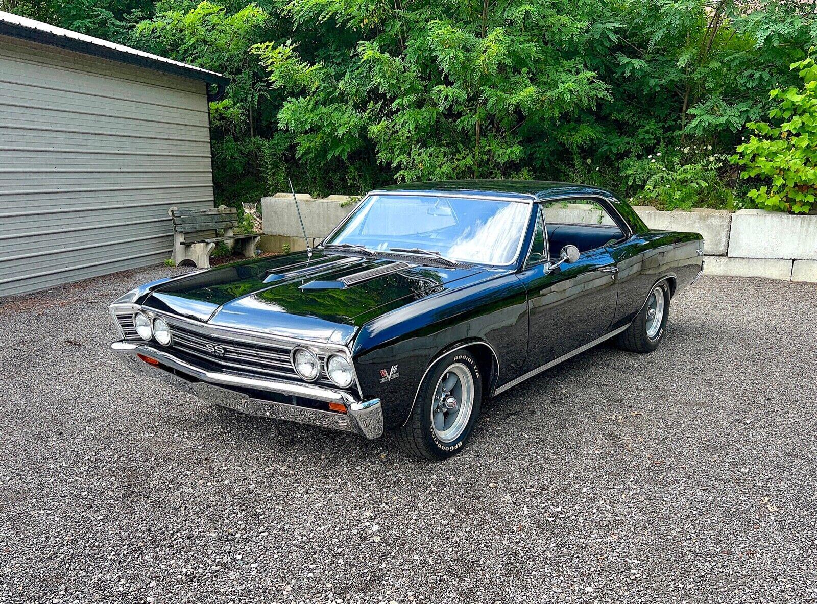 1967 chevrolet chevelle ss 396 v8 4spd 12 bolt buckets console