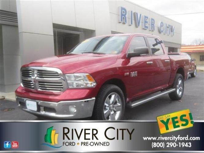 2014 ram ram pickup 1500 slt 4x4 slt 4dr crew cab 5.5 ft. sb pickup for sale in lavalette, west virginia