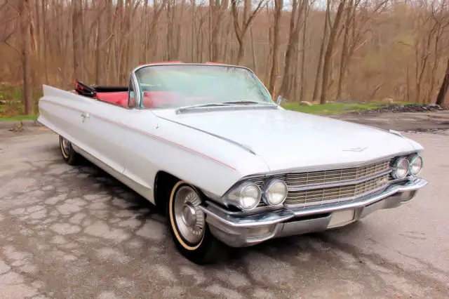 no reserve - 62 caddy convertible, new paint, top & interior, not 1961 1963 1964