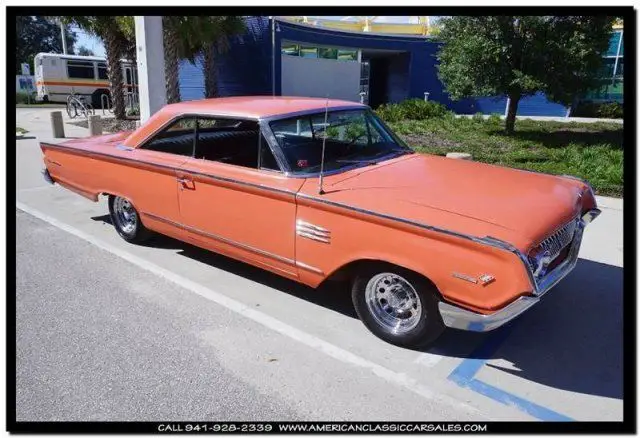no reserve! original 1964 monterey rare coral color no rust solid car in florida