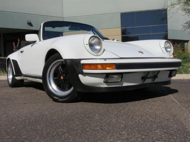 1986 porsche 911 carrera factory m491 cabriolet, original engine, coa, a/c, cd
