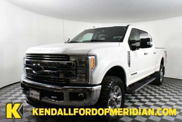 2017 ford f-350 super duty lariat 4x4 lariat 4dr crew cab 8 ft. lb srw pickup for sale in meridian, idaho