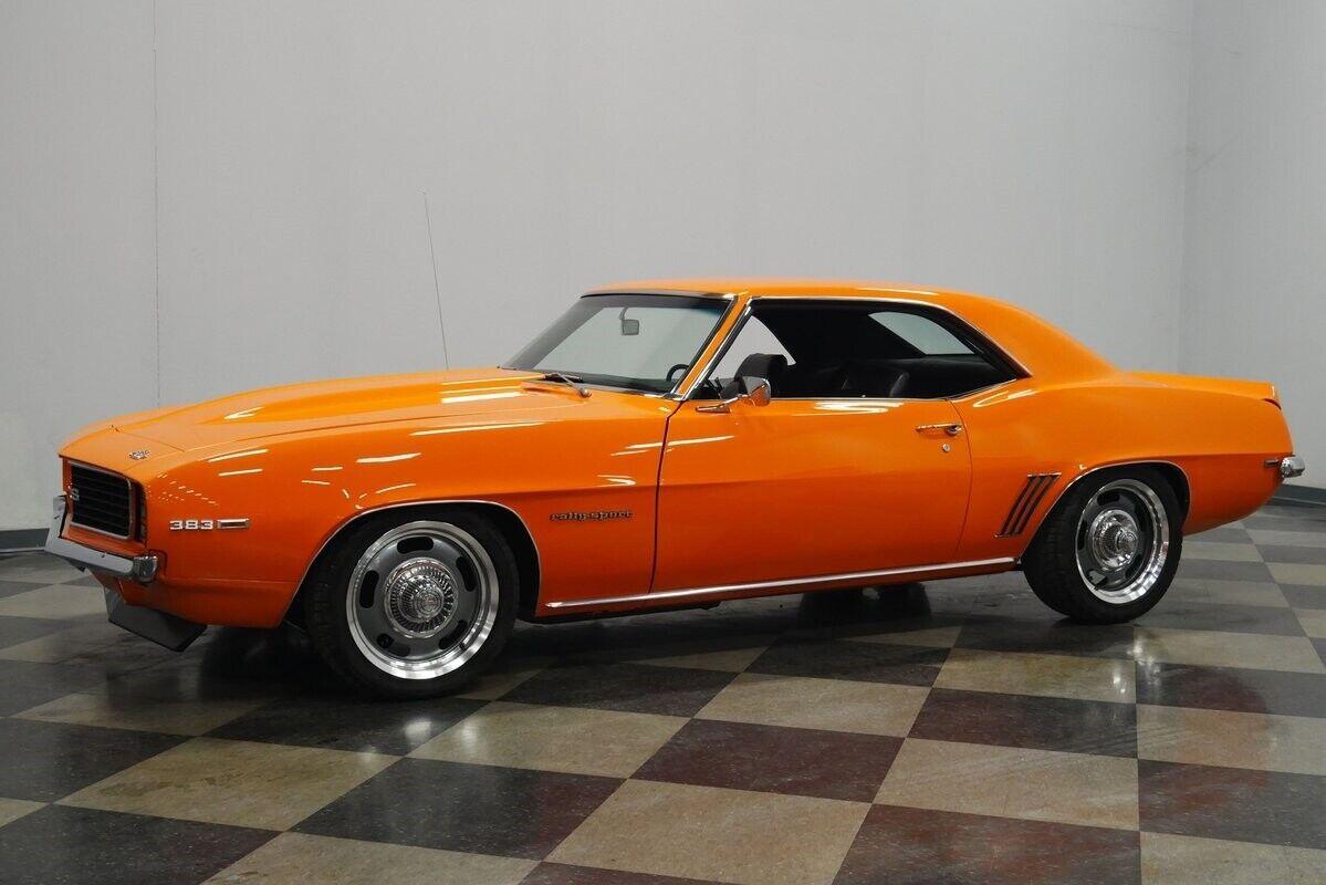 1969 chevrolet camaro rs 383 stroker updated suspension 27108 miles