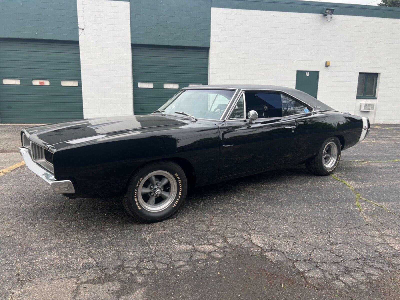 1969 dodge charger built 383 in the 90s triple black