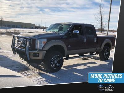 2011 ford f-350 super duty king ranch 4x4 king ranch 4dr crew cab 6.8 ft. sb srw pickup for sale in devils lake, north dakota