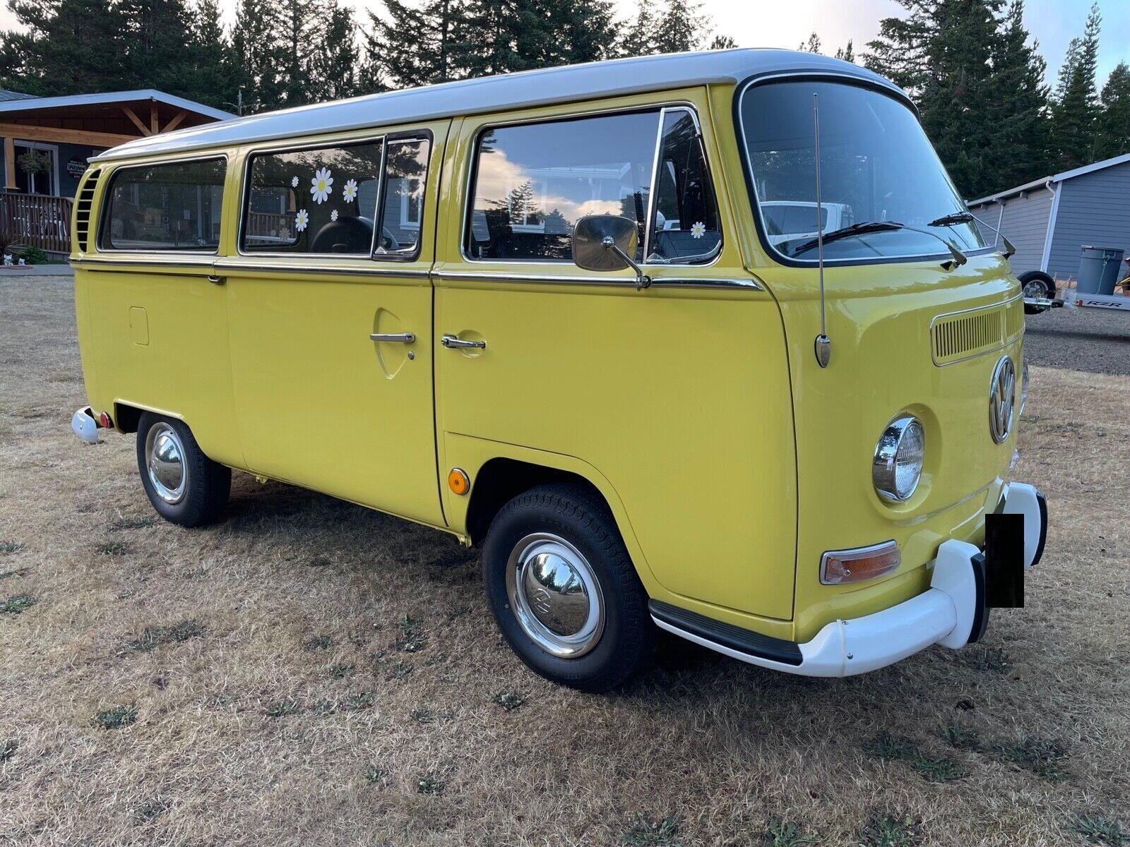 1968 volkswagen transporter with 68627 original miles