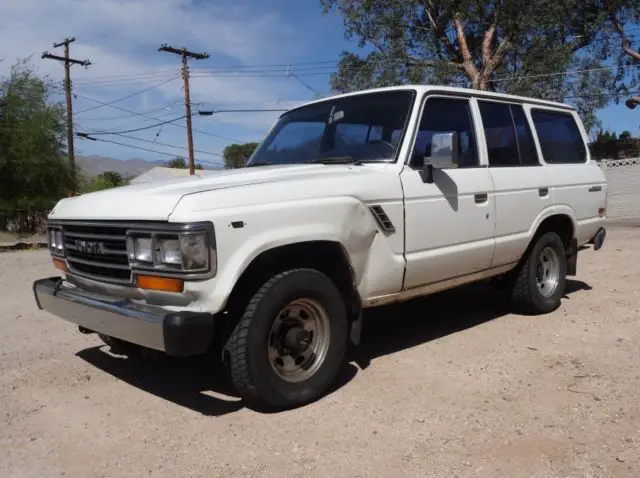 1988 toyota land cruiser 4x4 rust free arizona truck fj60 ac auto rare runs well