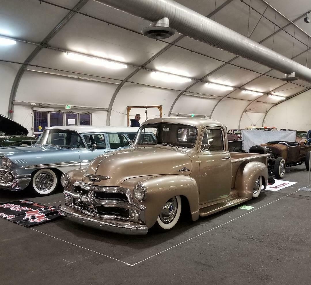 bagged pickup truck hot rod street vintage bomb 1954 1953 1952 1951 1950 1949 48