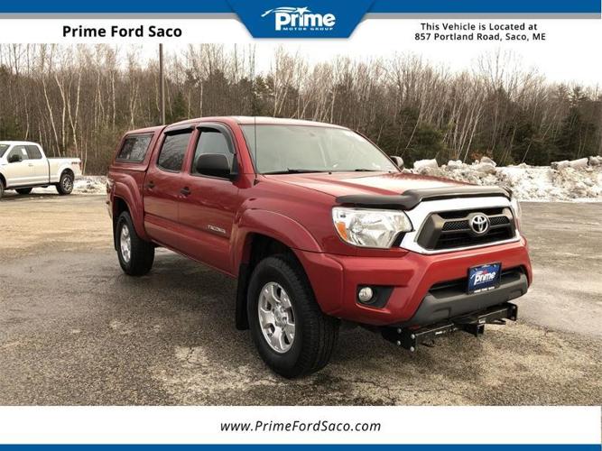 2014 toyota tacoma v6 4x4 v6 4dr double cab 5.0 ft sb 6m for sale in saco, maine
