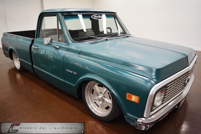 1972 chevrolet c10 bagged fuel injected swb