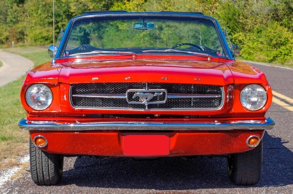 1965 ford mustang convertible 289 cid v-8