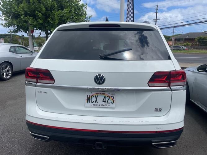 used 2021 volkswagen atlas 3.6l v6 se w/technology