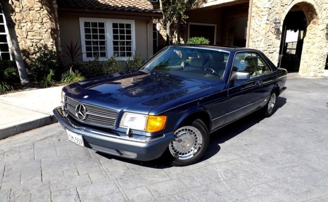 1990 mercedes 560 sec, all original, 49,000 miles