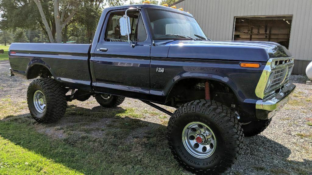1973 ford f-250 highboy full restoration