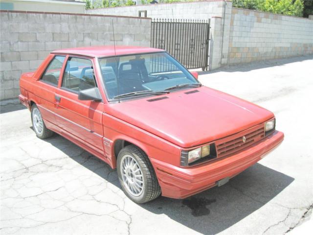 1987 renault/alliance gta~2.o liter~1 owner california car~no rust~original