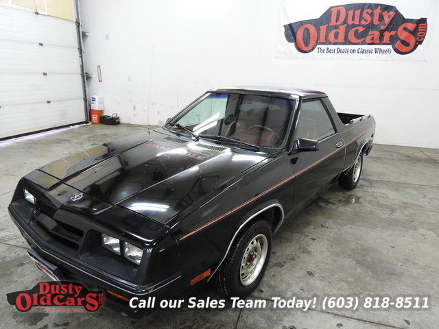 1984 black runs drives body inter vgood 2.2l l4 manual shift!