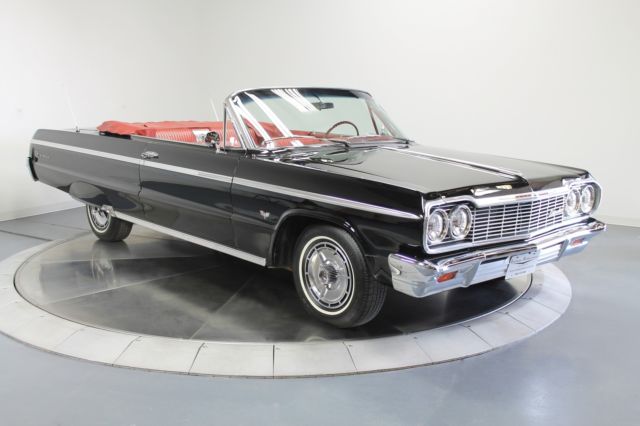 no reserve!! - ss convertible - #'s matching 327/300hp - 4-speed manual - clean