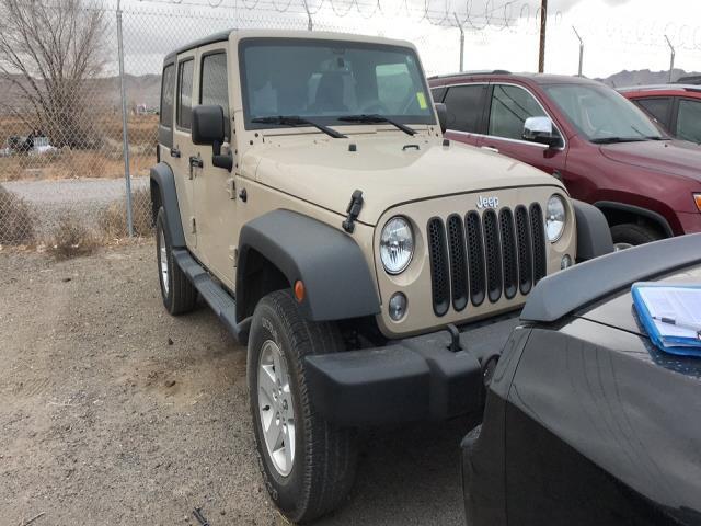 2016 jeep wrangler unlimited sport 4x4 sport 4dr suv for sale in fernley, nevada