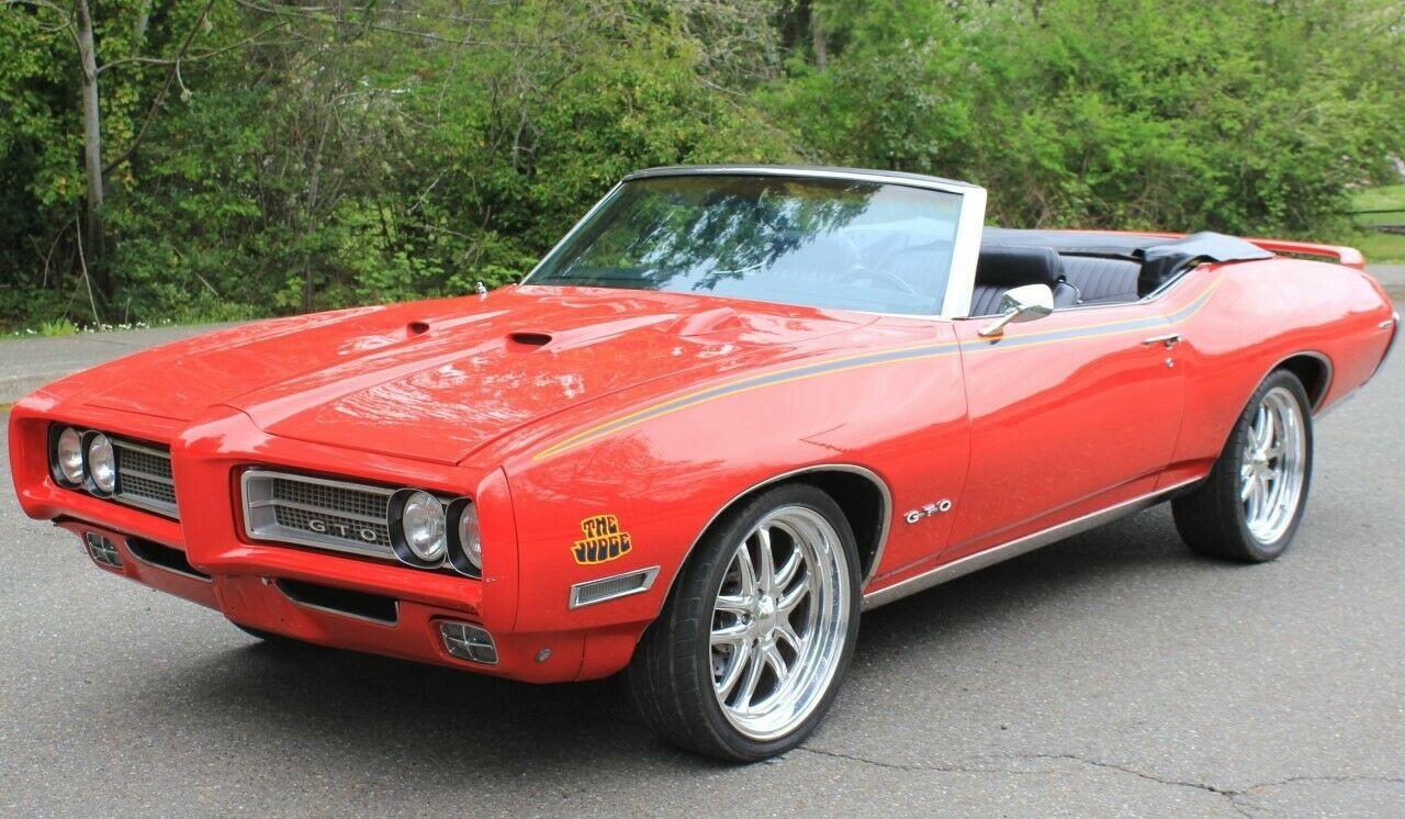 1969 pontiac gto restomod convertible judge tribute