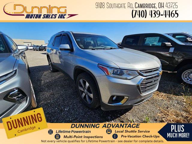 2018 chevrolet traverse lt leather