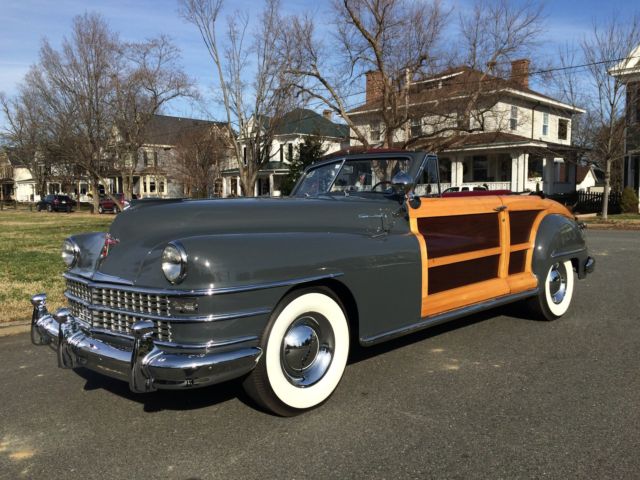 chrysler town and country woody convertible