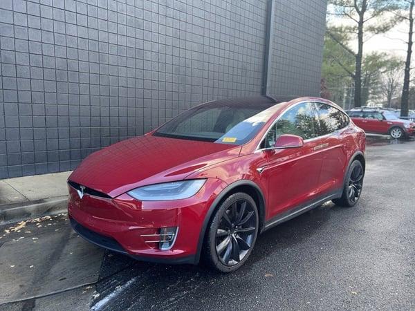 2019 tesla model x in manhattan, new york
