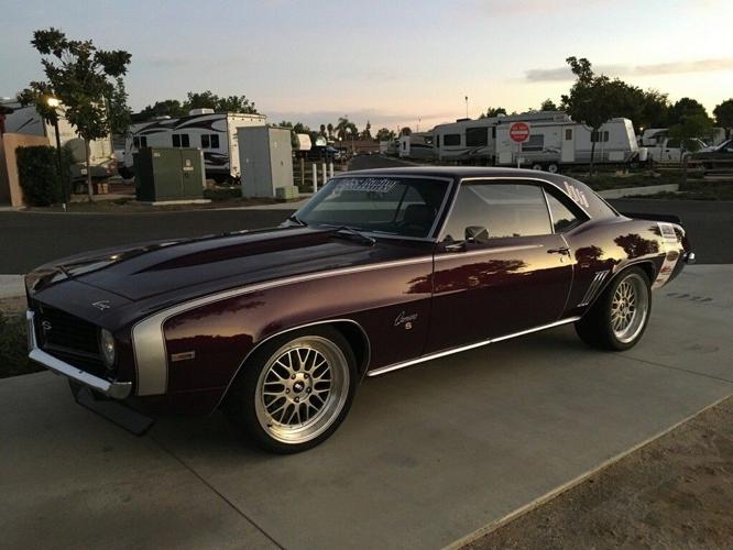 1969 chevrolet camaro ss purple for sale in honolulu, hawaii