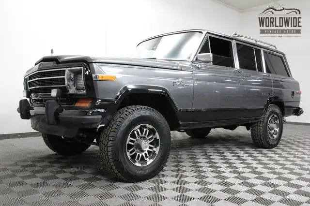 1987 gray fuel injected v8 lifted restored!